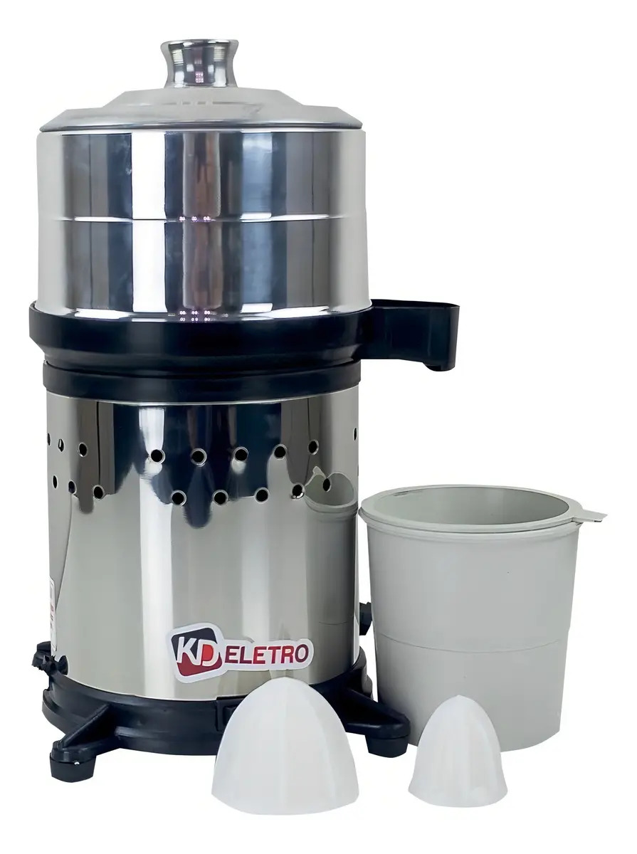 Espremedor Industrial Extrator Suco Laranja Inox 500w1 Cor Cinza Frequência 50Hz/60Hz