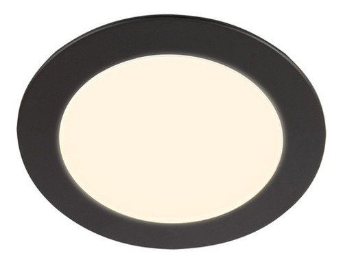 Imagen 3 de 6 de Luminaria Led 11w 3000k Tecnolite Negro 11ydled432mv30n