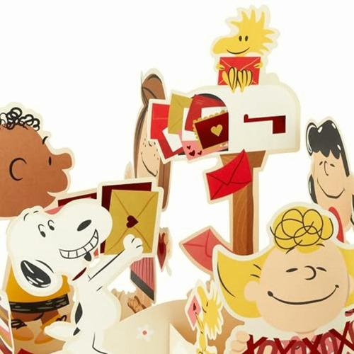 Hallmark Peanuts Tarjeta Emergente Para El Día De San