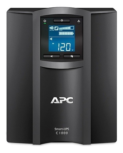 No Break Smart Ups Apc Smc1000c 1000va 600w Lcd Smartconnect Color Negro