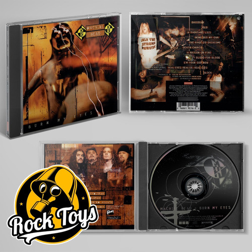 Machine Head - Burn My Eyes 1994 Cd Vers. Usa (Reacondicionado)