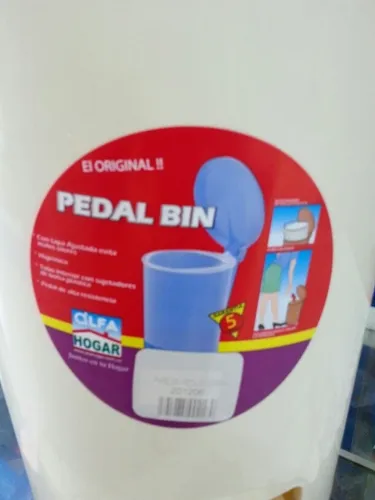 Papelera Pedal Bin Alfa Hogar