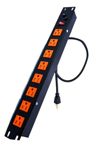 2 Multitomas Para Rack 8 Servicios Fusible E Interruptor