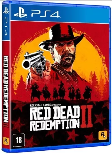 Red Dead Redemption II Game Novo Lacrado Mídia Física Versão Ps4