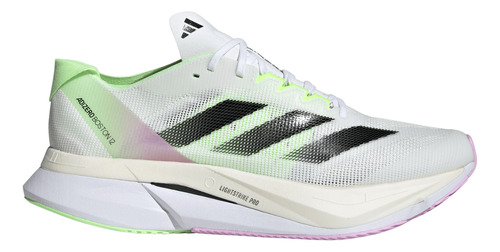 Tenis adidas Correr Adizero Boston 12 Hombre Blanco