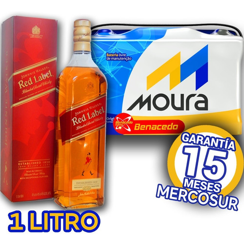 Bateria Moura 140 Amp 15 Meses.envió Gratis.wisky Obsequio