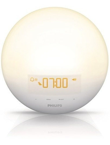 Imagen 1 de 6 de Philips Wake-up Light Con Alarma Sunrise Simulation Y Sunset