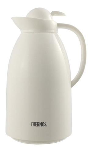 Jarra Termica Thermos 1.5 Litro Blanca Cafe Mate Te Desayuno