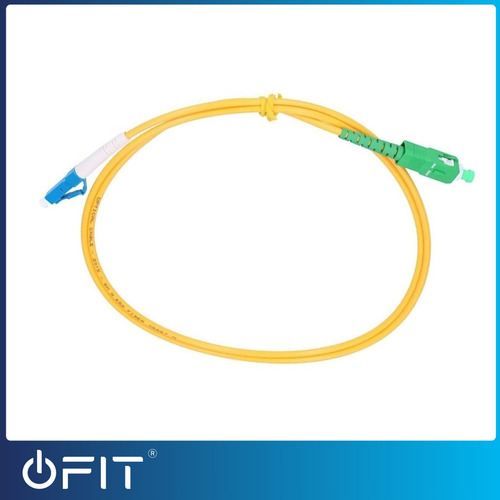 Imagen 3 de 6 de Pigtail Patchcord Glc 2m Fibra Óptica Monomodo Sc/apc Lc/pc