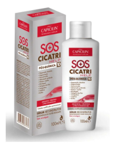 Capicilin - Proteção Térmica Pós Química Sos 100ml