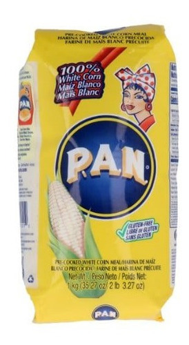 Harina Pan X 5 Kg Maiz Arepas Celiacos Kubo