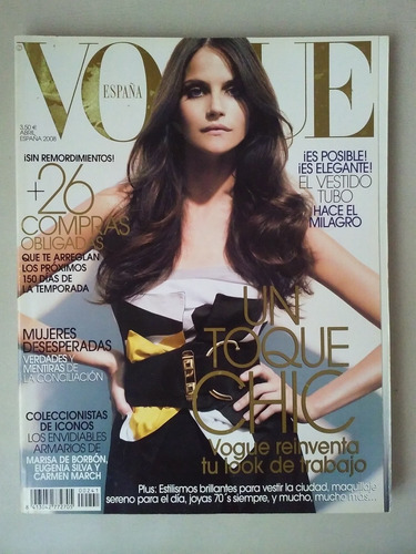 Revista Vogue España Spain Abril 2008.