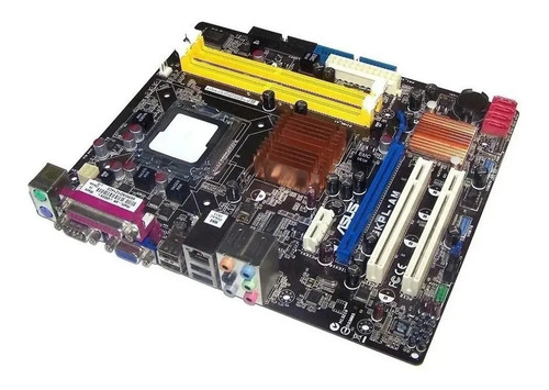 Placa Mãe Asus P5kpl-am 775 Ddr2 Nova Na Caixa