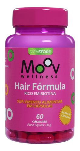 Hair Fórmula Vitamina Antiqueda Crescimento Saúde Cabelos