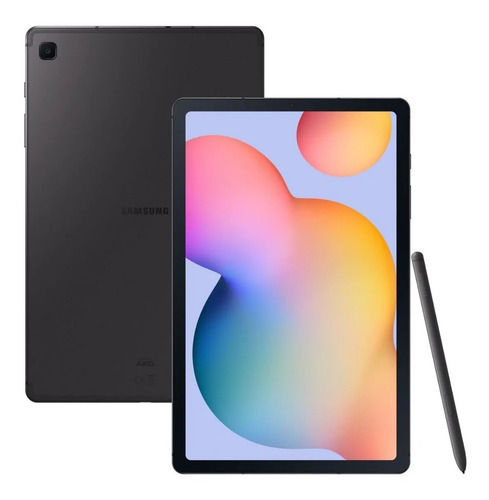 Imagen 2 de 4 de Tablet Samsung Galaxy Tab S S6 Lite with Book Cover SM-P610 10.4" 64GB gris y 4GB de memoria RAM