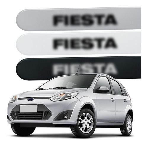 Friso Lateral Fiesta Hatch Sedan 2010 2011 2012 2013 2014