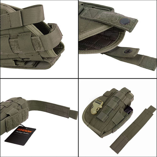 Muslera Tactica Excelente Elite Spanker Funda De Pistola Tá