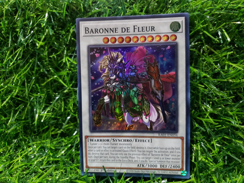 Baronne De Fleur Super Ra01-en034 Ingles Yugioh (Usado)