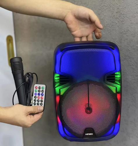 Cs-1039 Altavoz Bluetooth Portátil Subwoofer Con Micrófono