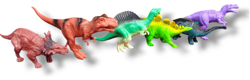 Set 6 Dinosaurios En Bolsa Irrompibles
