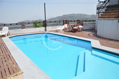 Casa En Venta En El Arrayán, Vista Insuperable Espectacular