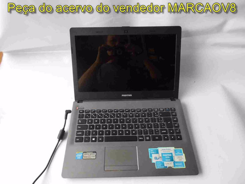 Notebook Positivo 2gb 320 Hd Com A Tela Quebrada