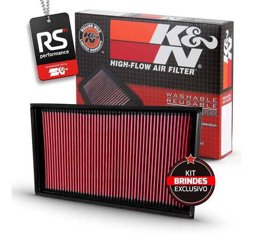 Filtro De Ar Esportivo Inbox K&n Audi Rs3 2.5 2015 Até 2018