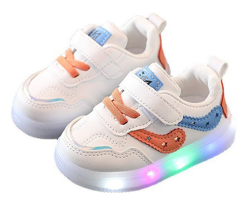 Zapatos Casuales Iluminados, Antideslizantes, De Suela Bland