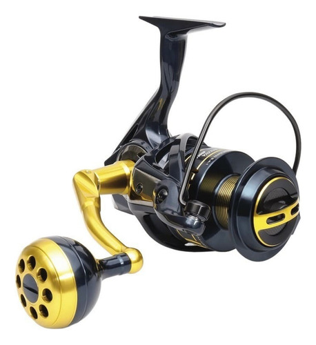 Reel Frontal Okuma Salina Sa-6000ha Alta Calidad Azul Derecho/izquierdo