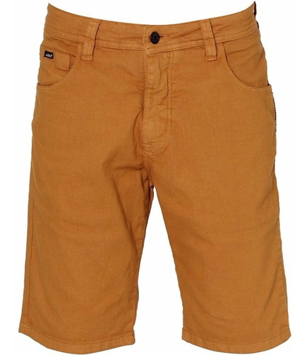 Bermuda Colorida Jeans Sarja Masculina Plus Size