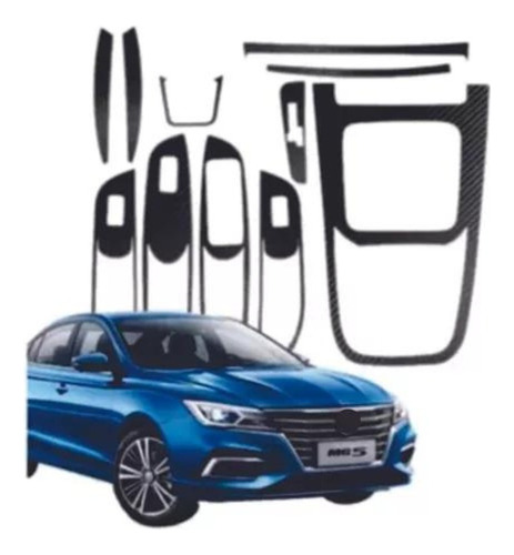 Kit Completo Sticker Puertas Y Panel Central Mg5 2021 2022