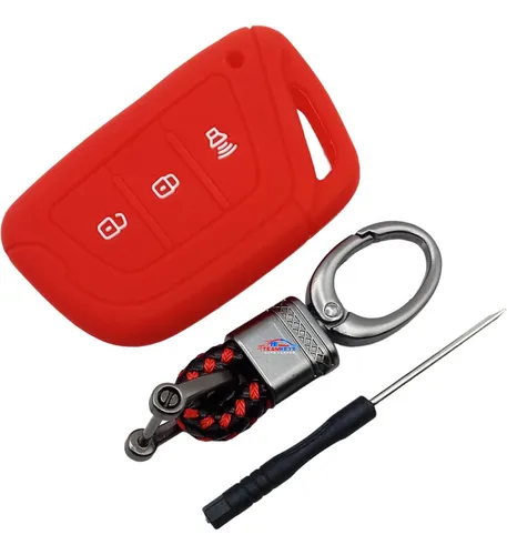 Funda Silicón Llave Jac J7 Sei7 Proximidad 3 Botones