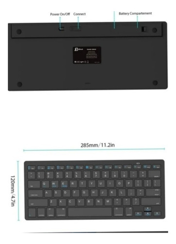 Capa Com Teclado + Caneta Para Tablet Vaio Tl10 Octa-core