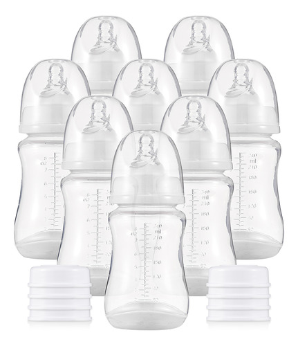 Botella De Leche Essentials, De Storage Baby, Paquete De 8,