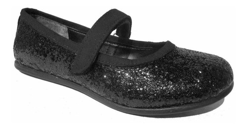 Balerina Con Velcro Glitter