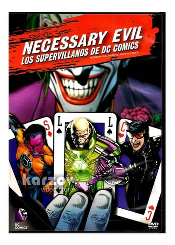 Necessary Evil Los Super Villanos De Dc Comics Pelicula Dvd