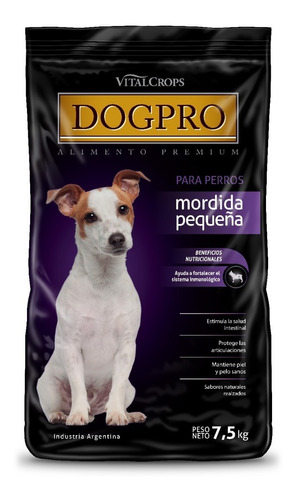 Alimento Premium Dogpro Adultos Mordida Pequeña  X 7,5 Kg