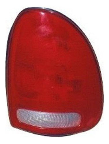 Faro P/ Chrysler Caravan 1996 97 98 99 2002 Trasero Bicolor