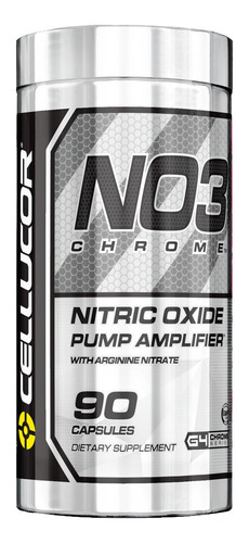 Cellucor No3 Suplementos De Óxido Nítrico Cromado Con Nit.