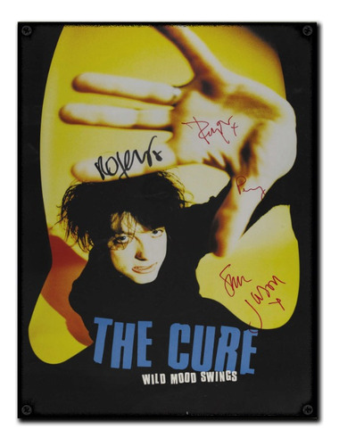 #154 - Cuadro Vintage 30 X 40 - The Cure Música Rock Dark