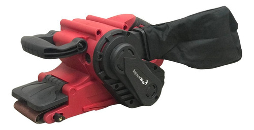 Lixadeira De Cinta Elétrica 970w Importway Vermelha Cor Vermelho 127v