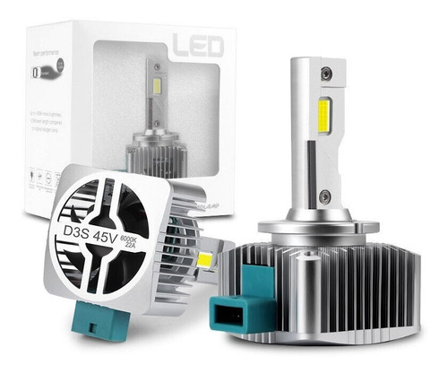 Imagen 3 de 8 de Led D3s Remplaza La Lampara Xenon Ideal Lupa X Par