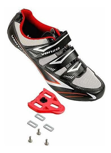 Venzo Bicycle Zapatillas De Ciclismo De Carretera Para Hombr