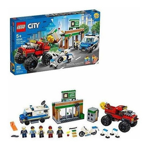 Lego City Police Monster Truck Heist 60245 Police Toy, Juego