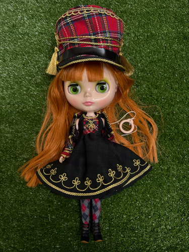 Boneca Neo Blythe Plaid Parade Takara Original Com Caixa (Usado)