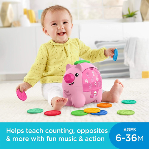 Juguete Musical Para Bebés Fisher-price, Ríe Y Aprende, Cuen