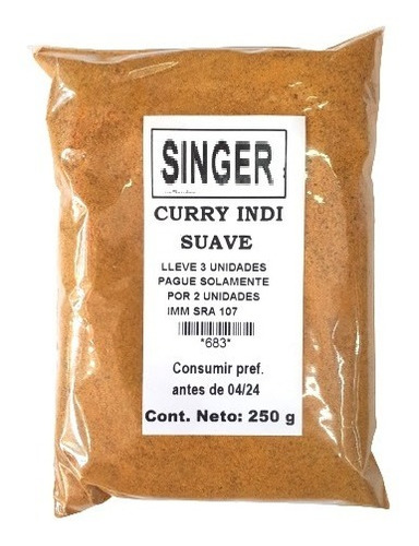 Curry Indi Suave 250g