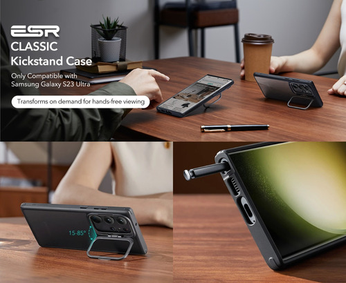 Case Funda Esr Camera Guard Antishock Para Galaxy S23 Ultra