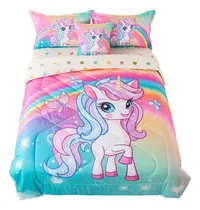 Comprar Adasmile A&s Girls Twin Conjuntos De Edredón De 6 Piezas Jue