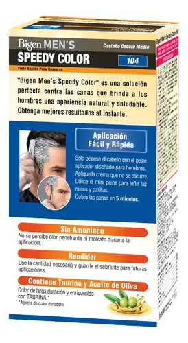 Bigen Tinte De Cabello Hombre Castaño Oscuro #104
